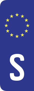 Number Plate Badge 432220