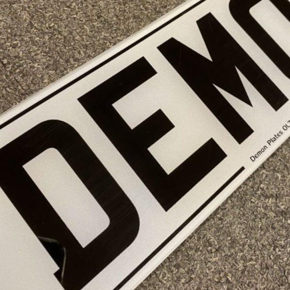 Top quality number plate products